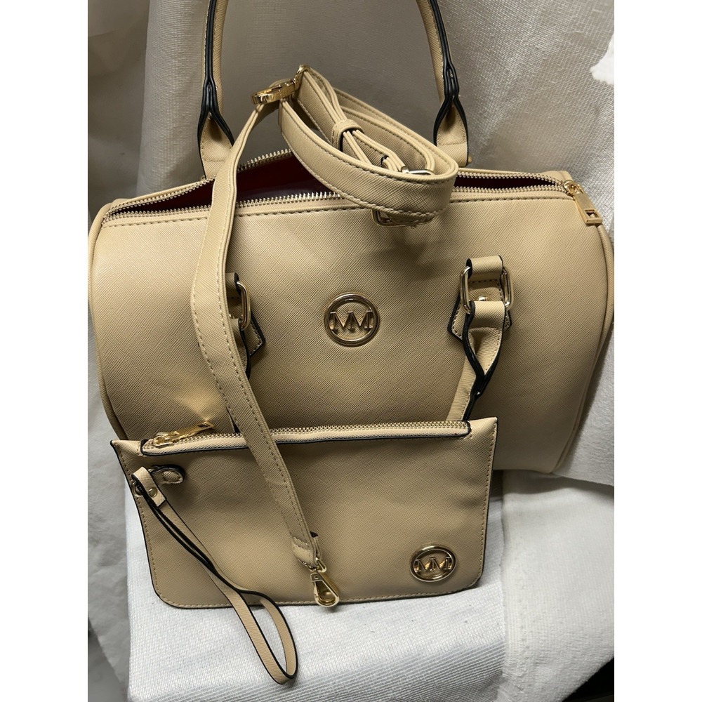 Marilyn Monroe Double Handle Strap Nude Vegan Never Used